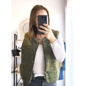GILET SANS MANCHE KAKI