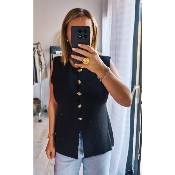 GILET NOIR SOLEIL