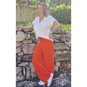 PANTALON ORANGE LUCIE
