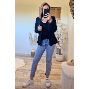 BLAZER COEUR NOIR