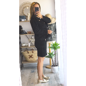 JUPE CHANEL NOIR