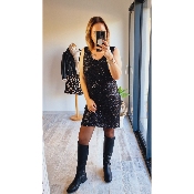ROBE NOIR GYLIANE