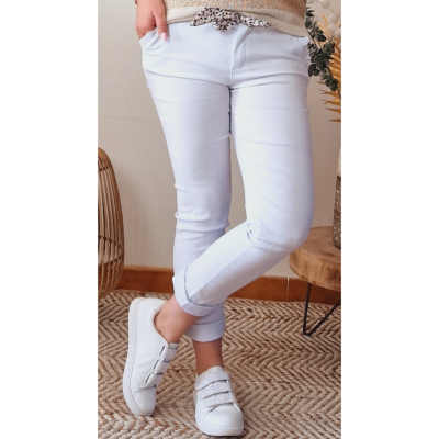 CHINO BLANC
