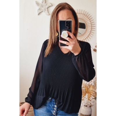 BLOUSE LOUNA NOIR