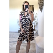 ROBE SYLVIA LEOPARD