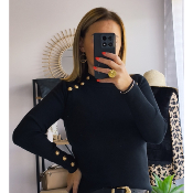 PULL CHANTAL NOIR