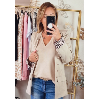 BLAZER LOLA BEIGE