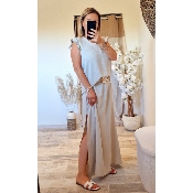 JUPE CARLA BEIGE