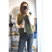 GILET SANS MANCHE KAKI
