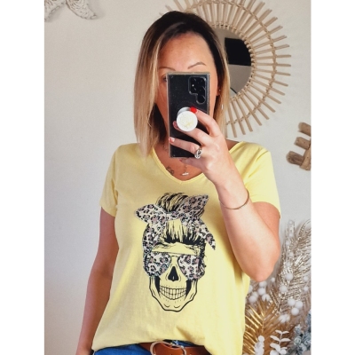 TEE-SHIRT TDM JAUNE