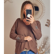 PULL MARRON CELINE