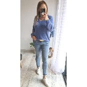 PULL AMELIE BLEU