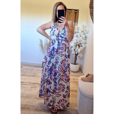 ROBE LEANA FLEURIE