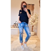 TEE-SHIRT NOIR LANA