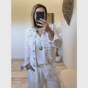 VESTE ASTRIDE ROSE