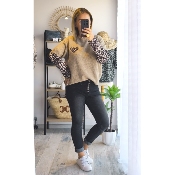 PULL SAMY LEOPARD