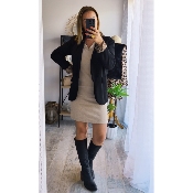 ROBE STELLE BEIGE