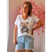 TEE-SHIRT NOUNOURS BLANC