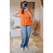 GILET NYNA ORANGE