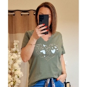 TEE-SHIRT EMY KAKI