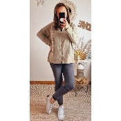 VESTE BEIGE AMELIA