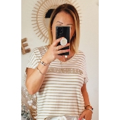 TEE-SHIRT AGATE CAMEL