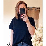 TEE-SHIRT NOEUD NOIR