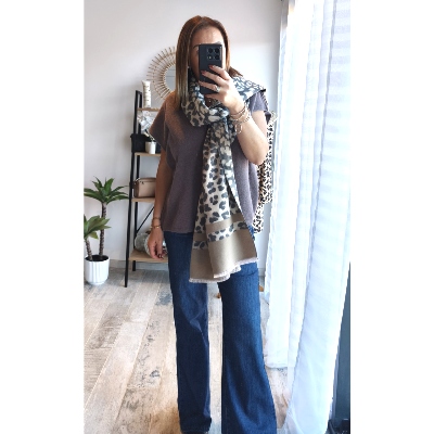 ECHARPE LEOPARD