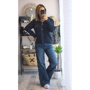 GILET DANA BLEU