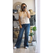 GILET BEIGE SALY