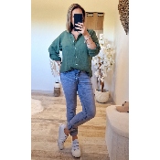 CHEMISE LEILA KAKI