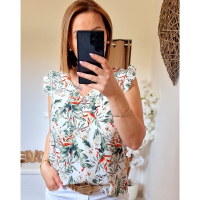 TOP FLEURIE LYA