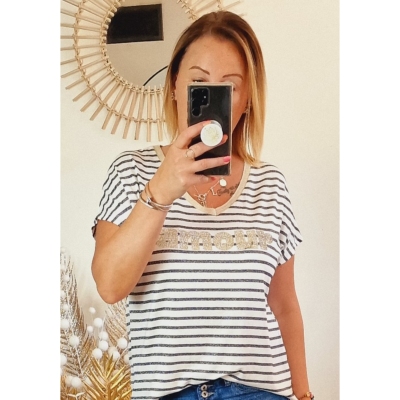 TEE-SHIRT AGATE MARINE