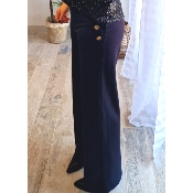 PANTALON LINA BLEU MARINE