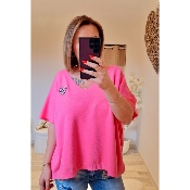 PULL LUSE  ROSE