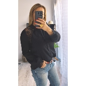 CHEMISE DENTELLE NOIR