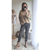 PULL NAOMIE TAUPE