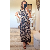 ROBE NAOMIE LEOPARD