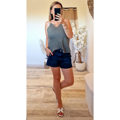 TOP JUSTINE KAKI