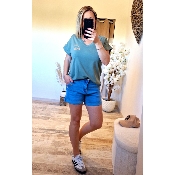 SHORT BLEU SOPHIE