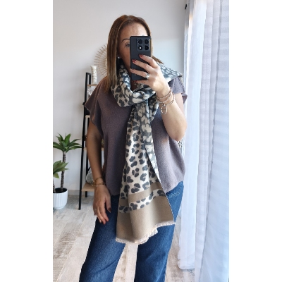 ECHARPE LEOPARD