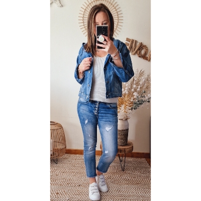 VESTE EN JEANS TINA