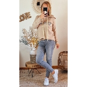 PULL AMOUR TAUPE