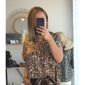 BLOUSE LEOPARD
