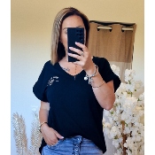 TEE-SHIRT MIAMI NOIR
