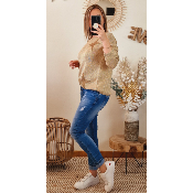 PULL ETOILE DOREE