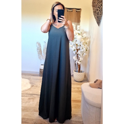 ROBE HELENA KAKI