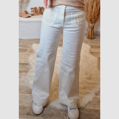 JEANS BLANC CELY 671
