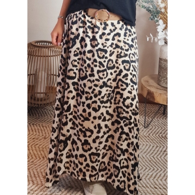 JUPE LEOPARD
