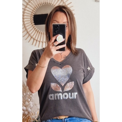 TEE-SHIRT ADY NOIR